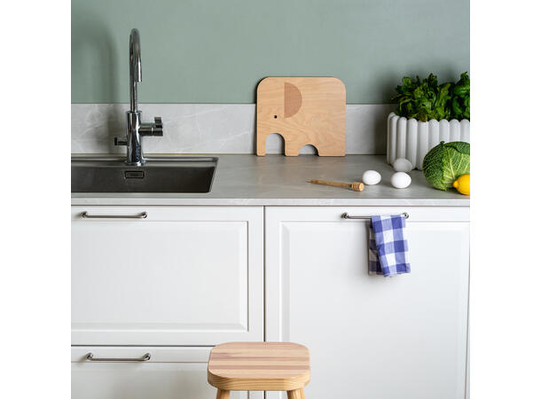 Muurla Skjærebrett - Elefant rosa 