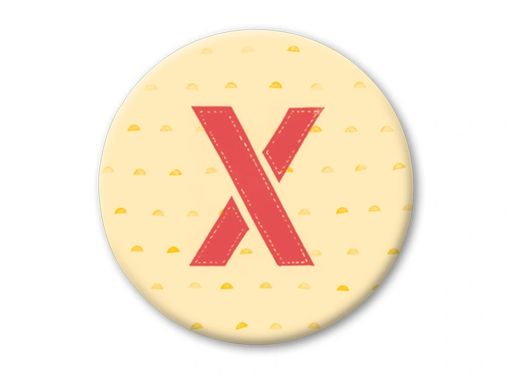 Pickmotion magnet X 3,2 cm 