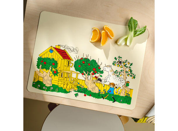 Pippi - Silikon bordmatte 40 x 30 cm