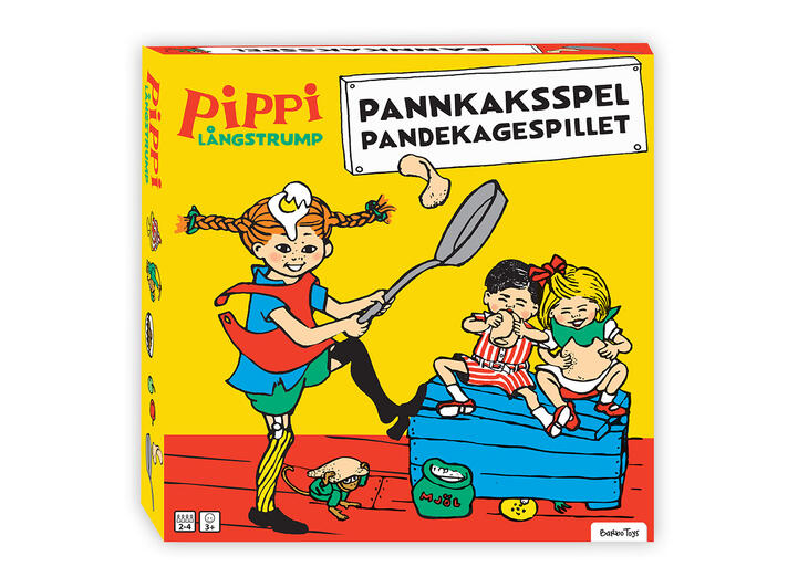Pippi Langstrømpe - Pannekakespill 3 + 