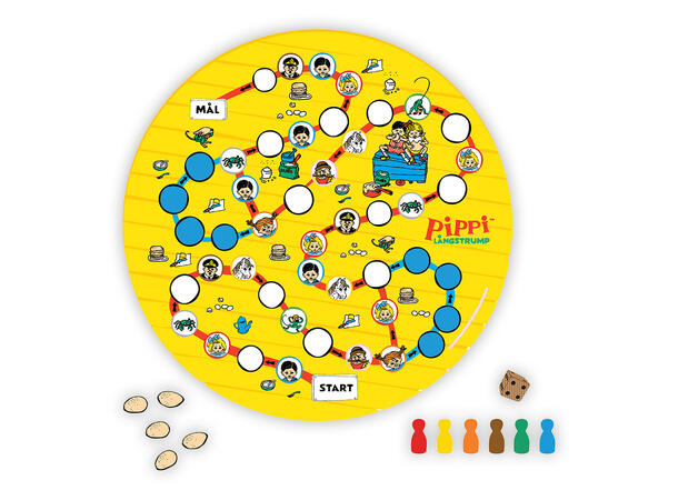 Pippi Langstrømpe - Pannekakespill 3 +