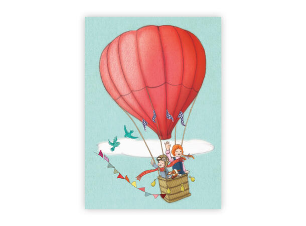 Belle & Boo - Postkort Balloon A6 