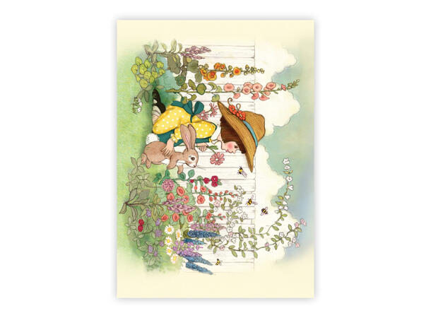 Belle & Boo - Postkort Bumble Bee Garden A6