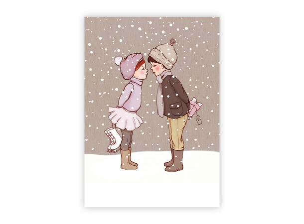 Belle & Boo - Postkort Winter A6 