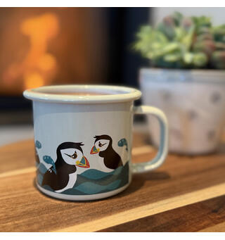 Blafre emaljekopp - Lundefugl 2,5 dl