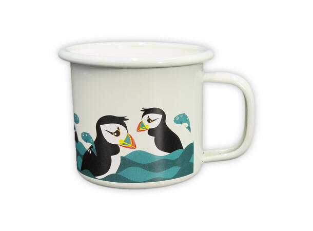 Blafre emaljekopp - Lundefugl 2,5 dl