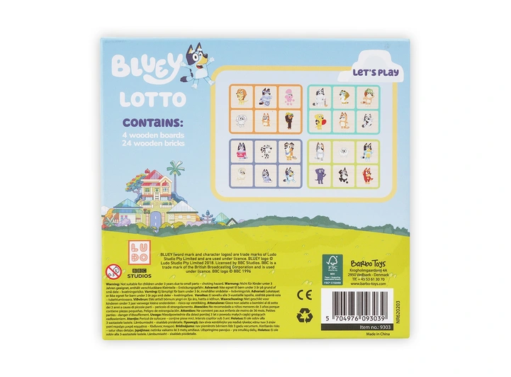 Bluey - Lotto 