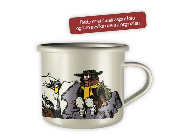 Flåklypa Emaljekopp - I sengen 3,5 dl