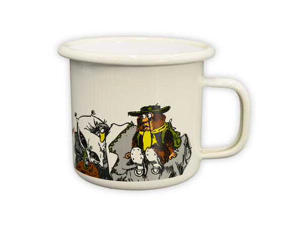 Flåklypa Emaljekopp - I sengen 3,5 dl