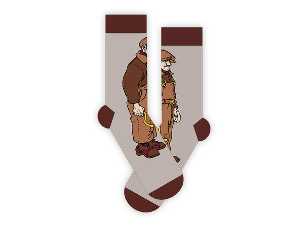 Flåklypa sokker - Reodor Felgen voksen