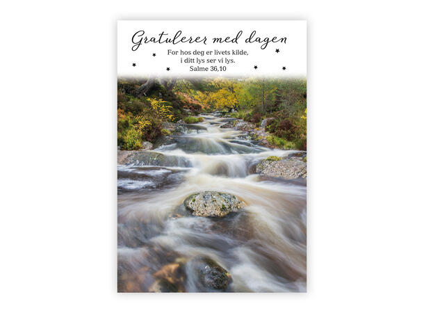 Kristent postkort - For hos deg A6 postkort 