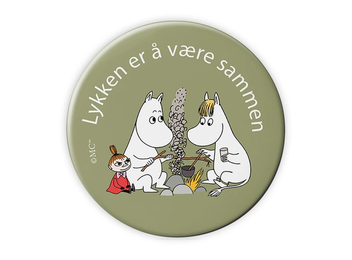 Magnet  Mummi - Lykken er å være sammen 5,6 cm 