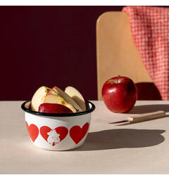 Mummi Bolle Emalje - Hjerte 6 dl