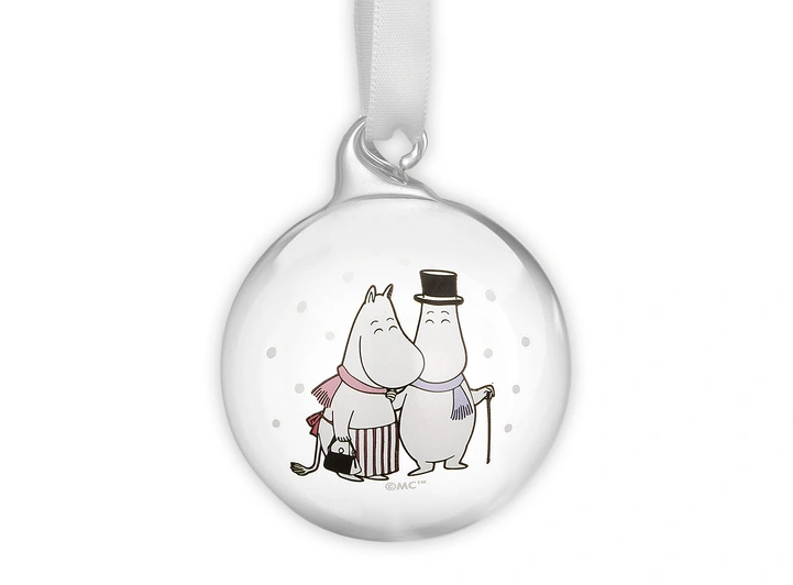 Mummi Julekule - Mummimamma 5 cm - En frostklar dag 