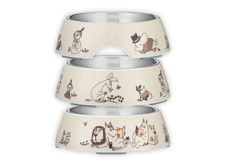 Mummi Pets Matskål S - Beige 160 ml 