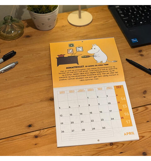 Mummi Platekalender 2027 Kalender 2027