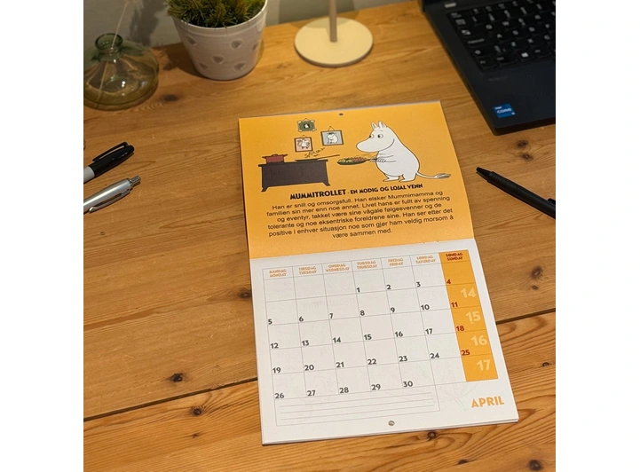 Mummi Platekalender 2027 Kalender 2027 