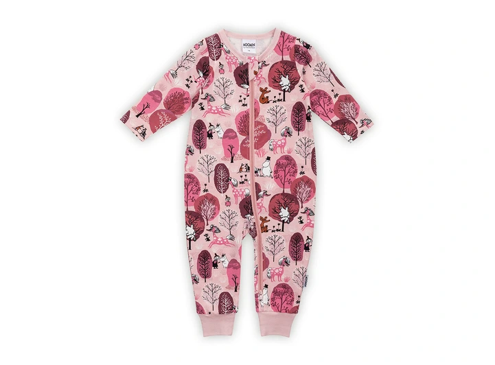 Mummi Pyjamas - Hvisking Rosa 98 Barneklær fra Mummi 