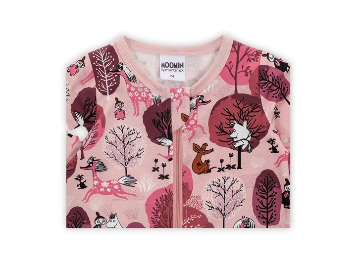 Mummi Pyjamas - Hvisking Rosa 98 Barneklær fra Mummi 