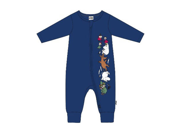 Mummi Pyjamas - Virrvarr Blå Babyklær fra Mummi