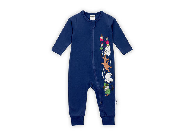 Mummi Pyjamas - Virrvarr Blå Babyklær fra Mummi