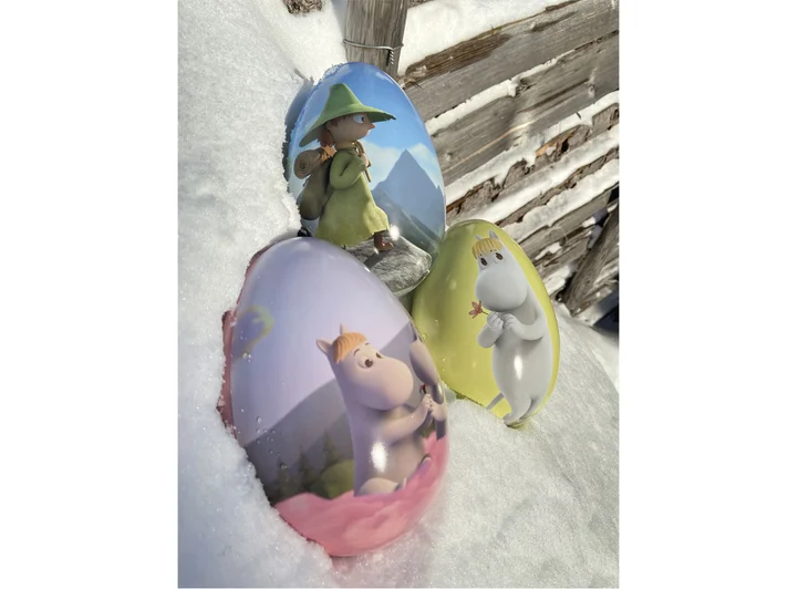 Mummi Påskeegg Vandreren 15 cm 