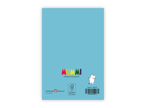 Mummi dobbeltkort- I dag feirer vi deg 17 cm  Mummi 