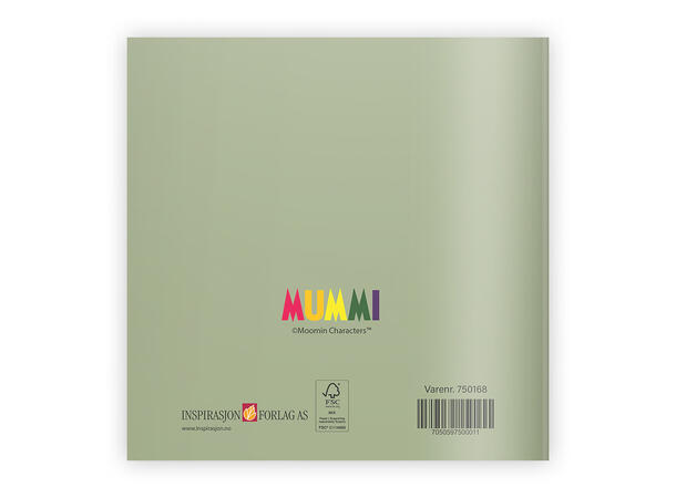 Mummi dobbeltkort - Ønsker deg en 12 cm Mummi