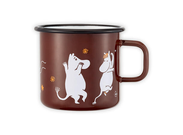 Mummikopp Emalje - Kometen kommer 5,5 dl 