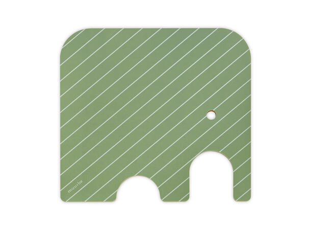 Muurla Skjærebrett - Elefant grønn