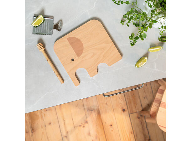 Muurla Skjærebrett - Elefant grønn