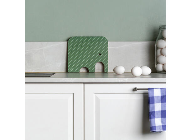 Muurla Skjærebrett - Elefant grønn