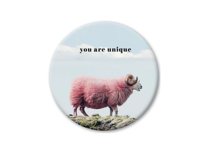 Pickmotion magnet  You Are Unique 5,6 cm 