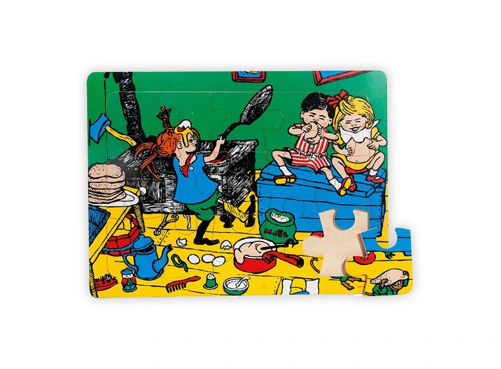 Pippi Rammepuslespill Pippi Langstrømpe 