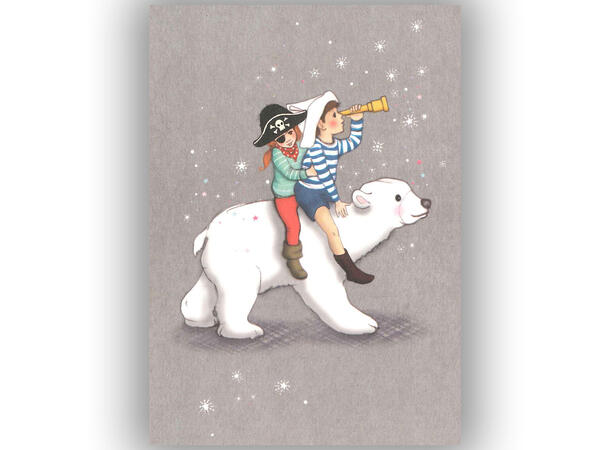 Belle & Boo - Postkort Polar A6