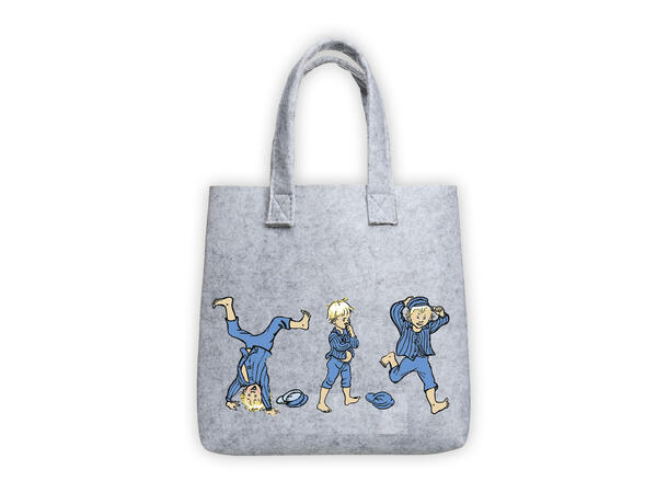 Emil i Lønneberget Bag - Emil, grå 25 x 25 cm 