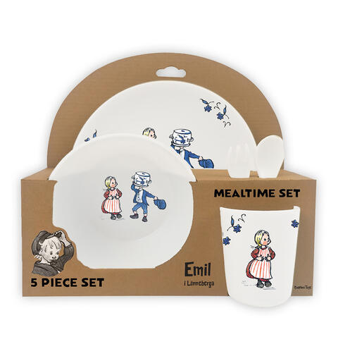 Emil servise - 5 deler
