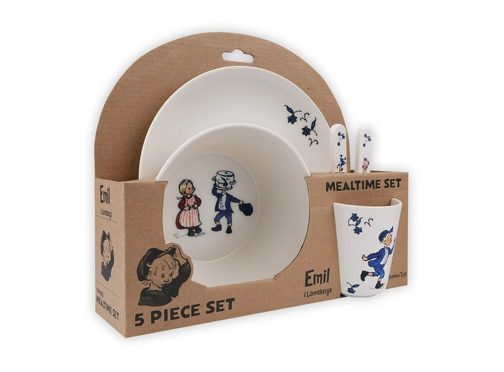 Emil servise - 5 deler 