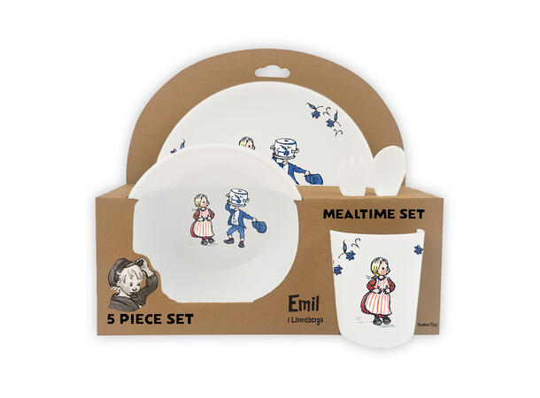 Emil servise - 5 deler 