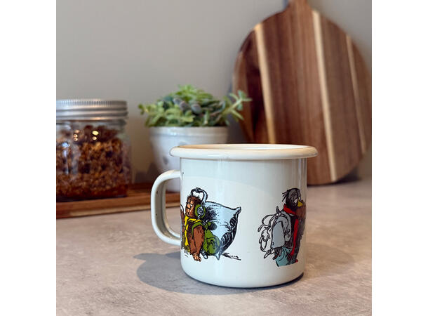 Flåklypa emaljekopp | Radio Luxemburg 3.5 dl