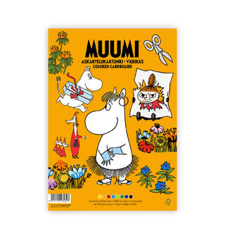 Mummi A4 - Hobbypapir farget 16 sider