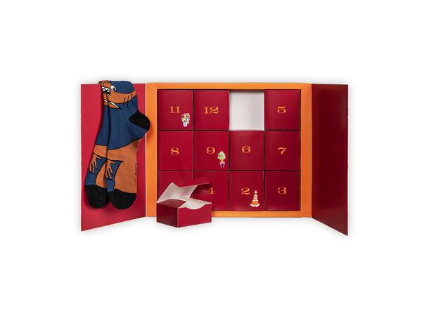 Mummi Adventskalender - Sokker 42/46 Julekalender