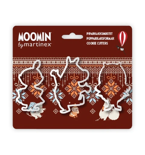 Mummi Pepperkakeformer - Ornament 3 Stk