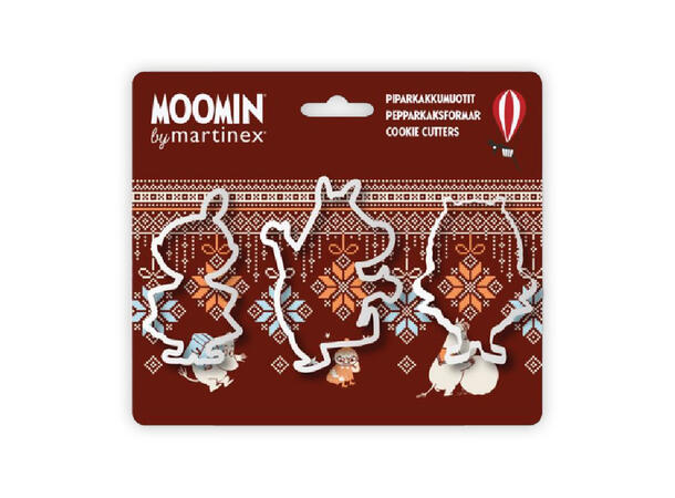 Mummi Pepperkakeformer 3 Stk Ornament 