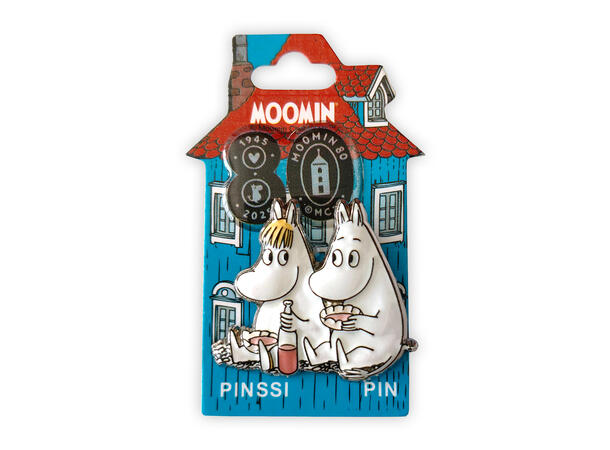 Mummi Pin - 3D 80 år Mummi