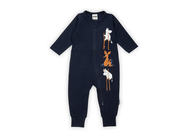 Mummi Pyjamas - Eventyr Mørkeblå Babyklær fra Mummi 