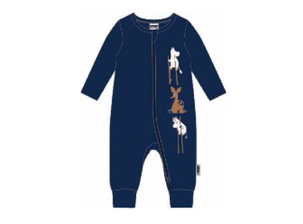 Mummi Pyjamas - Eventyr Mørkeblå Babyklær fra Mummi 