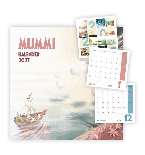 Mummi Veggkalender 2027 Kalender 2027