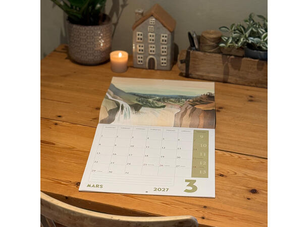 Mummi Veggkalender 2027 Kalender 2027 