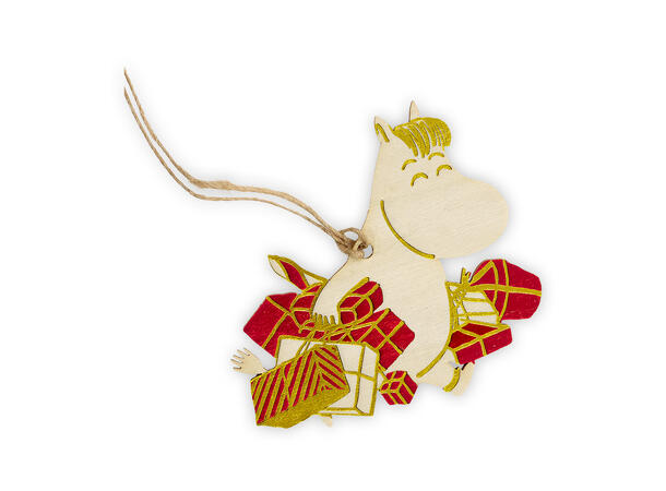 Mummi dekorasjon i tre - Snorkfrøken 